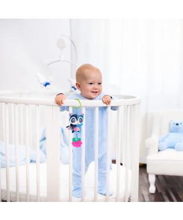 ORFOFE Silicone Grinding Teether Pendant Molar Bell for Baby Teething - Blue 26X8CM - Buy Online on GoSupps.com