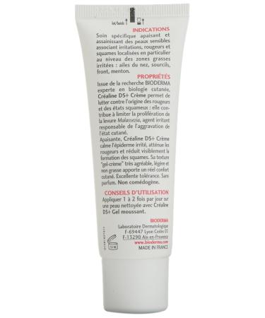 Bioderma Crealine DS+ Soothing After Shave Cream 40ml | Best Skin Care for Sensitive Skin | Fast International Shipping - Buy Online on GoSupps.com