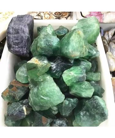 Natural Crystal Rough Wholesale Natural Large Rough Raw Green Fluorite Crystal Stone 500g-1350g 1pc (Color : 1150g-1350g) - Buy Online on GoSupps.com