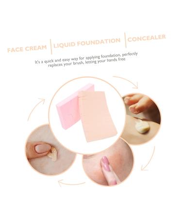 Buy Healeved Triangle Puff Wedge Cosmetic Sponges - Non-Latex Makeup Puffs for Foundation & Cream | International Shipping Available - Buy Online on GoSupps.com