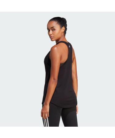 Buy adidas Female Adult Essentials Loose Logo Tank - 1-Pack L Black/White | Shop Internationally for Style & Comfort - Buy Online on GoSupps.com