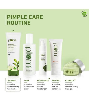 Plum Green Tea Pore Cleansing Face Wash for Oily Skin | Unisex 100ml Best Face Wash for Clear Skin - Buy Online on GoSupps.com