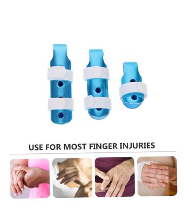 FRCOLOR 3pcs Finger Splint Metal Bracket - Breathable Aluminum Alloy Finger Stabilizer for Broken Finger Support - Buy Online on GoSupps.com