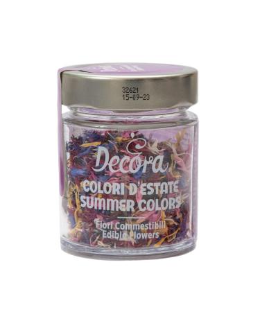 Decora 0201012 2 G EDIBLE Flowers SUMMER COLOURS 0.5 g (pack of 4) 2