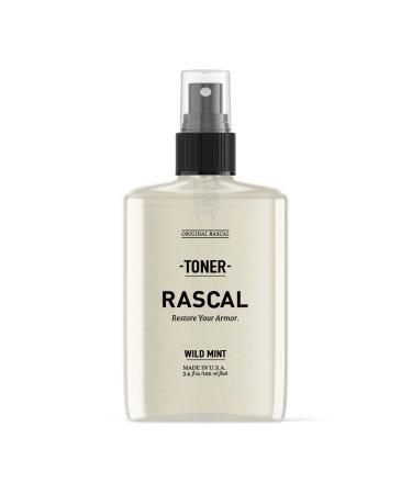 Rascal Face Toner for Men - Sage Oil Beetroot & Caffeine to Reduce Wrinkles and Clear Away Impurities (3.4 Fl Oz)