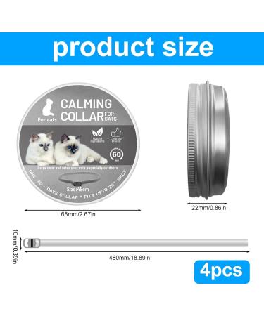 4 STK Flea Collar for Dogs - Adjustable Anti-Flea Teckenschutz Neck Band | 24 Months Protection for All Breeds - Buy Online on GoSupps.com