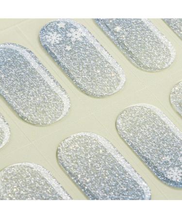 16 Pieces Semi Cured Gel Nail s for Women Gel Nail Sticker Long Lasting Gel Nail Wraps with Soft Glossy Gel Finish BSG0302 - Buy Online on GoSupps.com