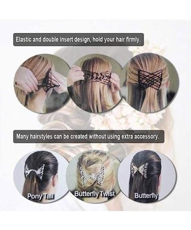 ZKSXOA Hair Comb with Elastic Pearls - 4 Piece Stretchy Hair Accessories for Women & Girls - Buy Online on GoSupps.com