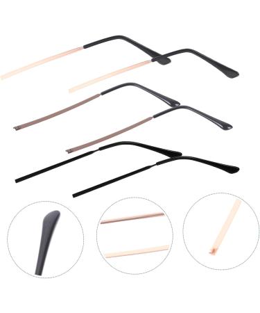 Ultechnovo 6 Pairs Replacement Glasses Legs & Brakes - Sunglasses Holder Kits for Men & Women - Durable Metal Temple Pieces - 14x4cm - Shop Now! - Buy Online on GoSupps.com