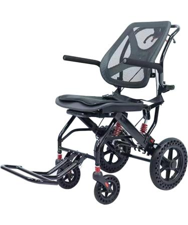 Wheelchair for Outdoor Folding Wheelchair for Adults Lightweight Aluminium Transport Wheelchair for Travel Wheel Chair