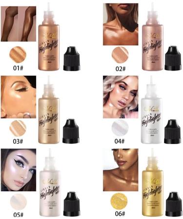 irene inevent Highlighter Glow Eye Shadow Powder Glitter Make Up Brighten Body Illuminator Cosmetics Gifts for Professional Type 1 1 count (Pack of 1) - Buy Online on GoSupps.com