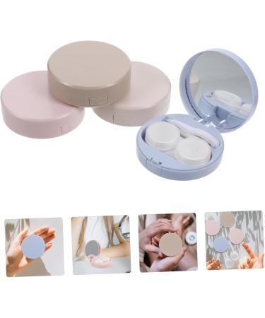 Buy Je Compris Lens Holder - 4-Piece Storage Case for Travel & Contact Lens Organizer - Morandi Design - Buy Online on GoSupps.com