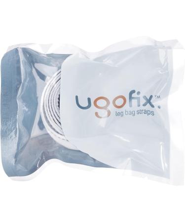 Ugo Fix Leg Bag Straps (Pack of 10) | Comfortable Urine Drainage & Catheter Leg Bag Straps with Soft Elastic Fabric & Silicone Grips - International Shipping Available - Buy Online on GoSupps.com