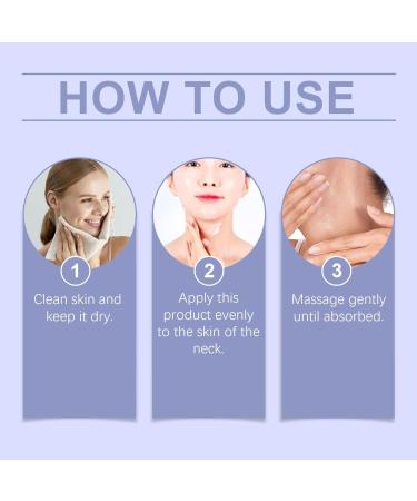 Firming & Lifting Neck and D collet Cream 2PC Double Chin Cream Anti-Wrinkle Neck for Women Anti Aging Neck Cream Sagging Neck Cream Premium Care for All Skin Types - Buy Online on GoSupps.com