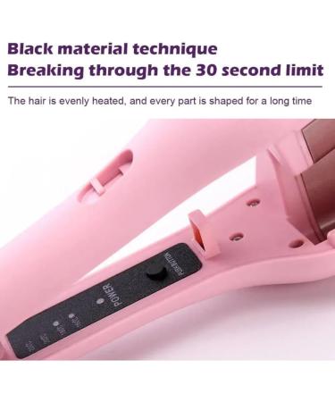 Buy Deep Wave Hair Curler - Fast Heating Electric Curling Iron with 4 Adjustable Temperatures - Perfect Long-Lasting Styling Tool for International Shipping - Buy Online on GoSupps.com