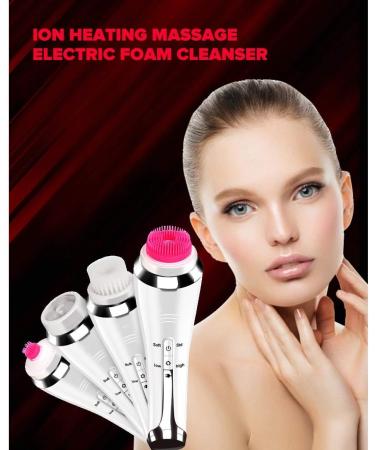 RIYAN 4 in 1 Cleansing Brush Exfoliating Cleaner Brush with 4 Brush for Exfoliating Massaging Remove Blackhead - Buy Online on GoSupps.com