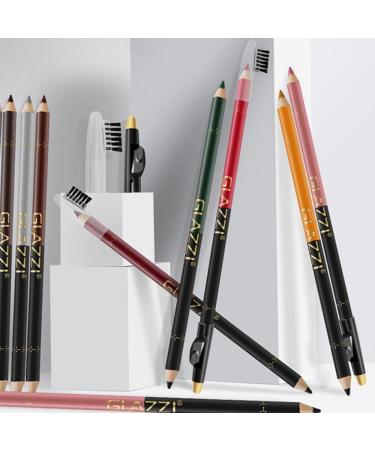 CANIGHT 12pcs Lip Liner Eyeliner Lip Liner Pencil Eye Makeup Pen Black Waterproof Eyeliner Plastic - Buy Online on GoSupps.com