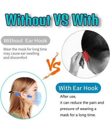 Mask Extender Anti-Slip Holder Strap (4pcs) - Face Mask Buckle for Comfort and Security - Buy Online on GoSupps.com