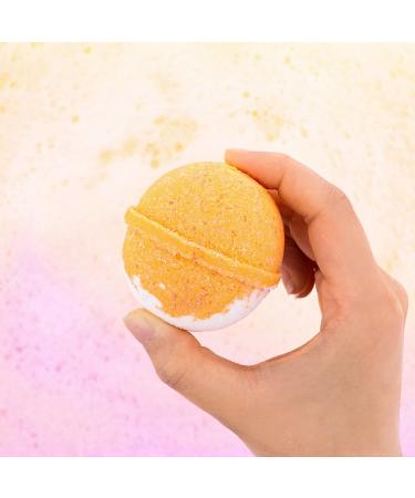 Sky Organics Kids Bath Bombs Gift Set - 6 Jumbo Bubble Bath Fizzies with Surprise Toys - Made in USA - Buy Online on GoSupps.com