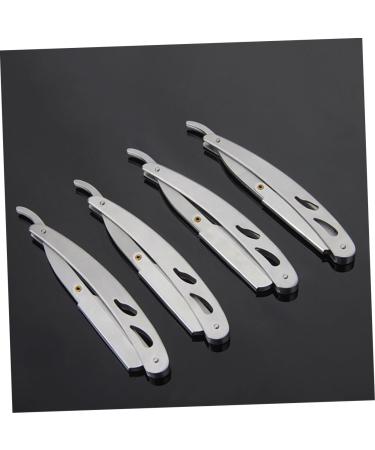 Beavorty Vintage Stainless Steel Razor for Men | Premium Inoxlm Razor Holder & Hair Clip - Perfect Gift for Men - Buy Online on GoSupps.com