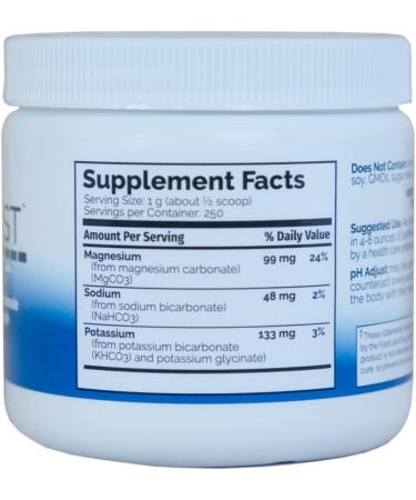 PDI HEALTH pH Adjust Alkalinizing Formula - Rapidly Balances pH Levels - Tastes Good Easy-to-Use Fine Powder - 8.8 OZ ( 250 gm) - Buy Online on GoSupps.com