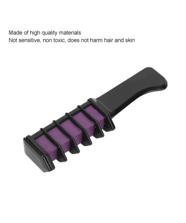Buy Portable Temporary Hair Chalk Comb - Washable One-Way Purple Hair Color | Fast International Shipping - Buy Online on GoSupps.com