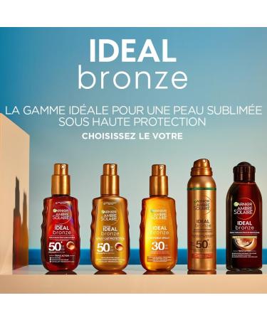 Garnier Amber sun protection SPF50 150 ml - Buy Online on GoSupps.com