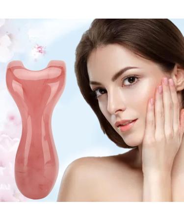 Pink Resin Nose Scraper Gua Sha Tool for Facial Care | Effective Skin Care Solution - Buy Online on GoSupps.com