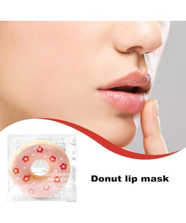 Moisturizing Lip Balm | Donut Design Lip Conditioner Plumping Moisturizer - Moisturizing Lip Balm for Men and Women with Dry Chapped Lips Hixip - Buy Online on GoSupps.com