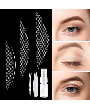 384 Piece Eyelid Lifting Stripes - Invisible Breathable Mesh Eye Tape | Skin Color | 3 Sizes | International Shipping - Buy Online on GoSupps.com