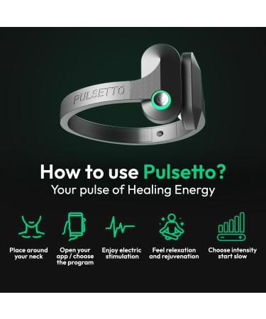 Personalized Relaxation Device | Natural Vagus Nerve Stimulator for Healing & Stress Management | Patented Neuro Wearable for Wellness - Buy Online on GoSupps.com