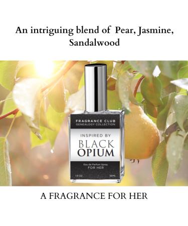 Inspired by Black Opium 1.9 oz. EDP Womens fragrance with Pear Orange Flower Sandalwood is an intoxicating fragrance. - Buy Online on GoSupps.com
