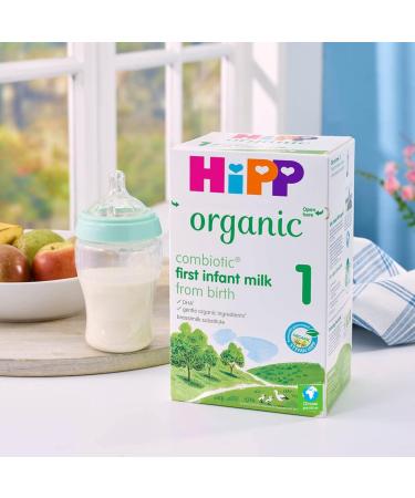 HiPP Organic 1 First Infant Baby Milk Powder Formula  From Birth  800g (Pack of 4) - Buy Online on GoSupps.com