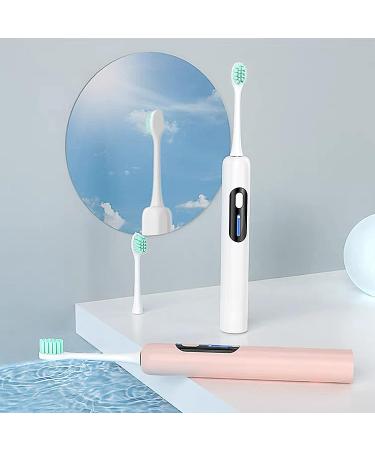Goyisee Sonic Electric Toothbrush: 5 Modes, 35,000 VPM, IPX7 Waterproof, 60-Day Use, Rechargeable, 2 Dupont Bristles, for Adults - White - Buy Online on GoSupps.com