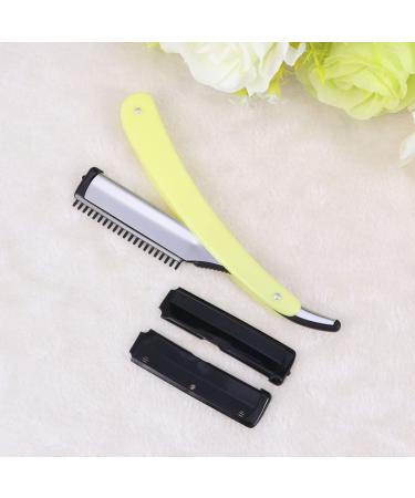 EXCEART Folding Straight Razor - Premium Manual Shaving Razor for Effortless Grooming | International Shipping Available - Buy Online on GoSupps.com