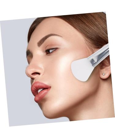 15 Pieces Transparent Brush Applicator Silicone Brush for Face Skin Care Tools Beauty Tools Silicone Face Brush Body Applicator Brush - Buy Online on GoSupps.com