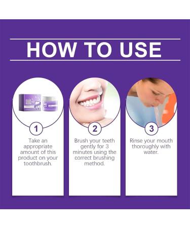 5 Days Teeth Whitening Powder Tooth Color Correction Powder Mineral Teeth Cleaning Powder Tooth Stain Remover Powder Protect Gums and Freshen Breath - Buy Online on GoSupps.com