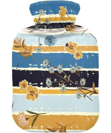 Shop Naanle Vintage Flowers Heat Bottle - 2L Hot Water Bottle for Pain Relief Hand & Feet Warmer USA & International Shipping - Buy Online on GoSupps.com
