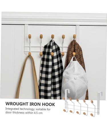 jojofuny Condiment Jar 2 Pcs 1 Wall Hanging Hook Hanger Coat Hangers Metal Hangers Wrought Iron Hooks Backpack Bath Ball - Buy Online on GoSupps.com