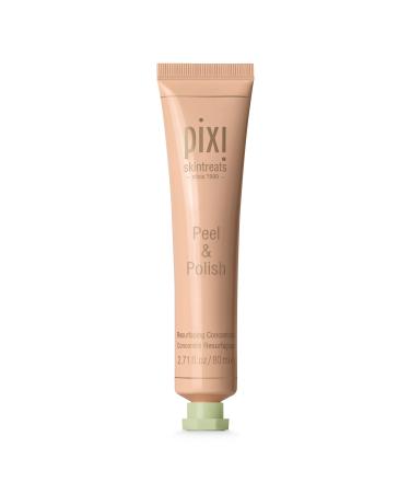 Pixi Beauty Peel & Polish | Natural Fruit Enzymes Resurface Skin | Gentle Exfoliator Promotes Healthy Complexion | 2.70 Fl Oz