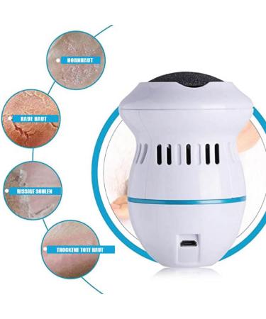Rechargeable Electric Callus Remover for Feet - 6 Attachments Cornal Remover & Pedicure Set - Best Foot Care Device - Buy Online on GoSupps.com