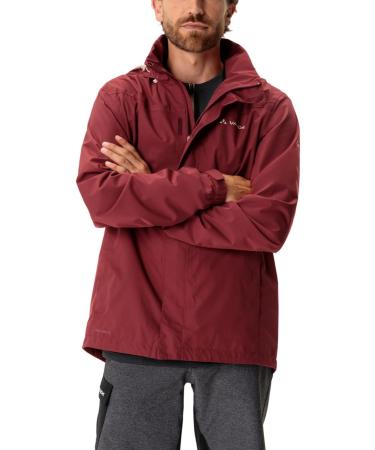 VAUDE Men's Escape Bike Light Jacket L - Lightweight & Packable Cycling Jacket in Carmine | Shop Internationally - Buy Online on GoSupps.com