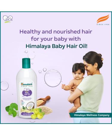 Himalaya Baby Hair Oil 100ml - Nourishing & Gentle Care for Your Baby's Hair | Buy Online Worldwide - Buy Online on GoSupps.com