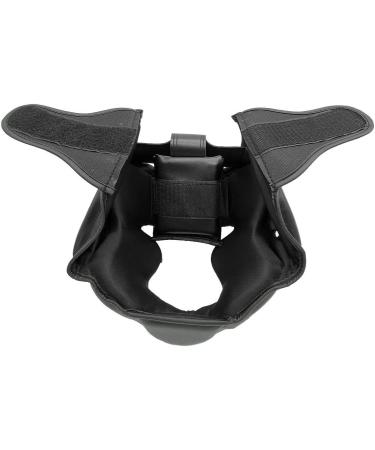 Kids Boxing Headgear - Synthetic Leather for Grappling, Judo, Kickboxing, Karate, Martial Arts, Muay Thai, Taekwondo - Black - Buy Online on GoSupps.com