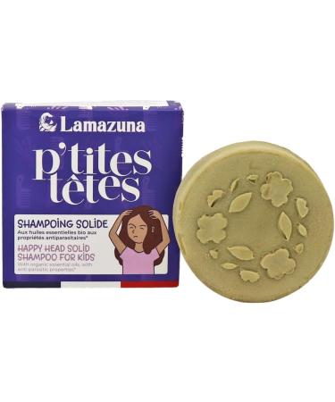  Lamazuna Solid shampoo for small heads with organic Lavandin Grosso and tea tree essential oils with antiparasitic properties 70 ml - Buy Online on GoSupps.com