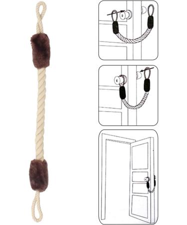 Kitchnexus Door Stop Handle - Cotton Door Cord Clamp for Pet & Child Finger Protection (2-Pack) - Buy Online on GoSupps.com