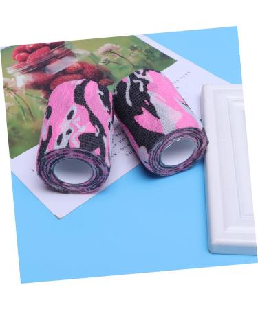 Buy 18 Rolls Non-Woven Camouflage Pink Compression Wrap Tape - Sports Protective Gear | Fast International Shipping - Buy Online on GoSupps.com