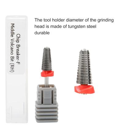 Premium Nail Polier Head - Tungsten Steel Grinding Round Head for Nail Art & Dead Skin Removal - Precision Horizontal Control - Buy Online on GoSupps.com