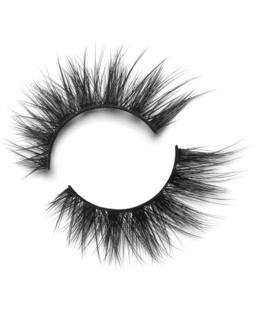Lilly Lashes Houston - Premium Synthetic Vegan Strip Lashes for Bold, Full-Bodied Max Volume Look - Natural & Reusable False Eyelashes 17mm - Buy Online on GoSupps.com