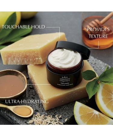 John Masters Organics Hair Paste - Matte Finish with Honey & Beeswax | 2 oz - Buy Online on GoSupps.com